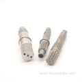 OEM custom made machining stainless steel spline shaft